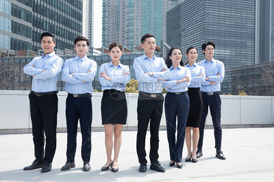 企業(yè)團(tuán)隊(duì)藍(lán)領(lǐng)形象